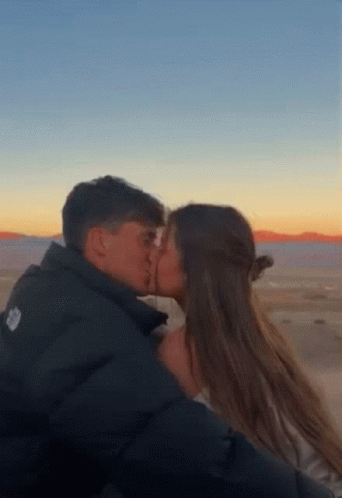 Couple Kiss In Love GIF