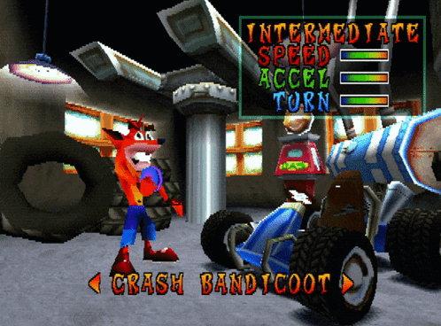 Crash Team Racing Crash Bandicoot GIF