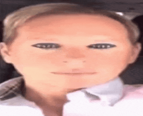 Creepy White Eyes Creepy White Lady Eyes GIF