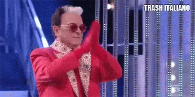 Cristiano Malgioglio Clapping GIF