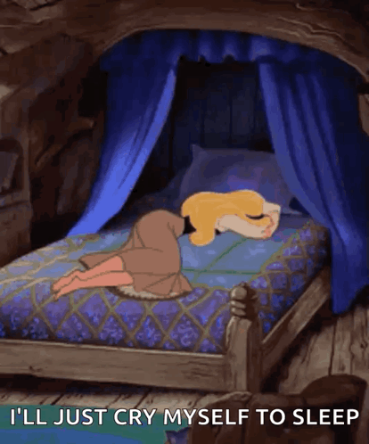 Crying Cinderella GIF