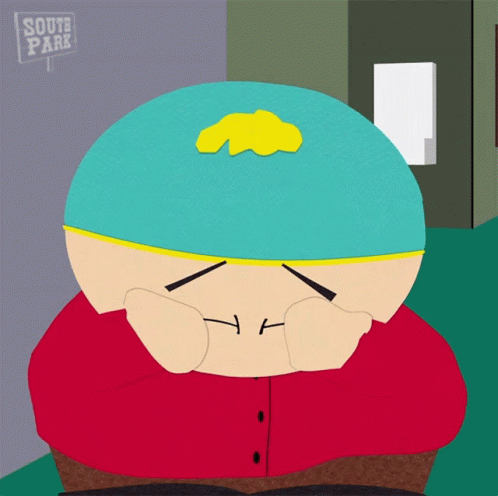 Crying Eric Cartman GIF