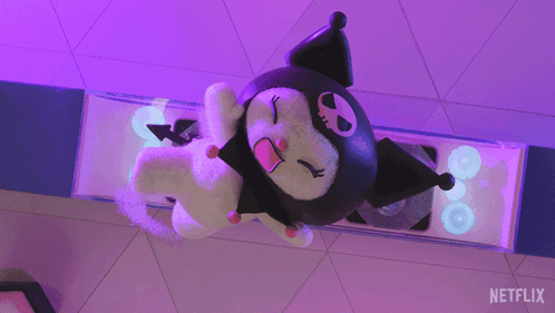 Crying Kuromi GIF