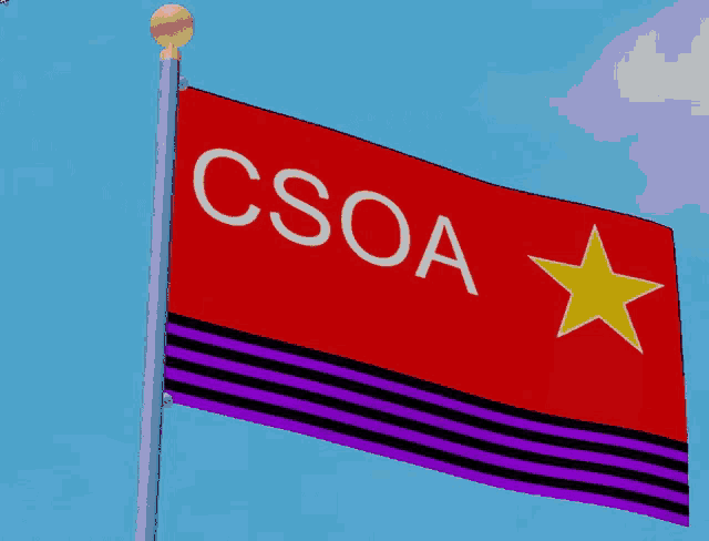 Csoa Flag GIF