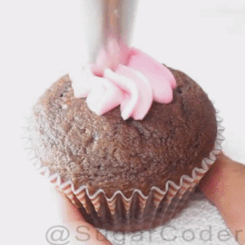 Cupcake Frosting GIF