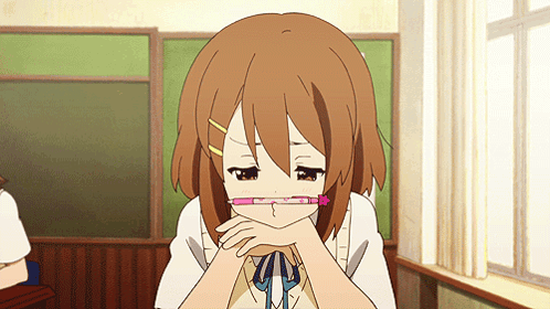 Cute Girl Confused And Thinking GIF