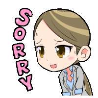 Cute Girl Sticker