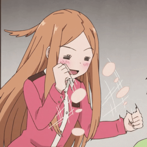 Cute Slap Shoulder Blush Slap GIF
