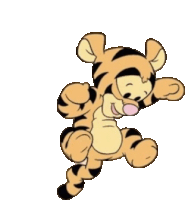 Cute Tigger Sticker