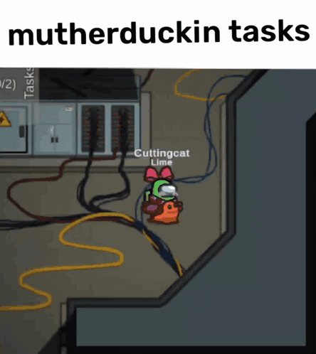 Cuttingcat Among Us GIF