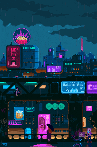 Cyber Cityy GIF