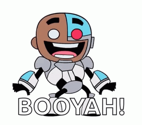 Cyborg Teen Titans GIF