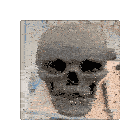 Czacha Skull Sticker