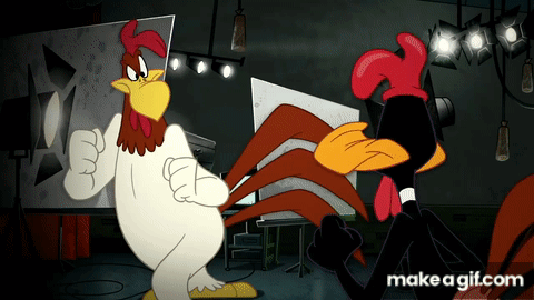 Daffy Duck Foghorn Leghorn GIF
