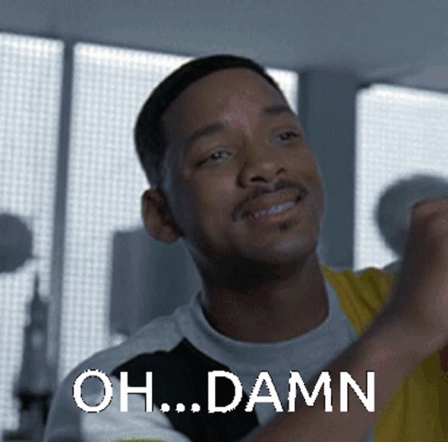 Damn Will Smith GIF