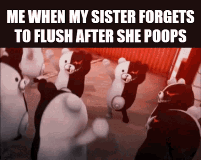 Dance Monokuma GIF