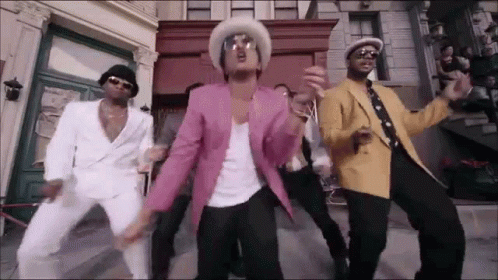 Dancing Bruno Mars GIF