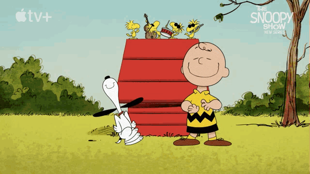Dancing Charlie Brown GIF