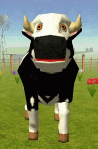 Dancing Cow GIF