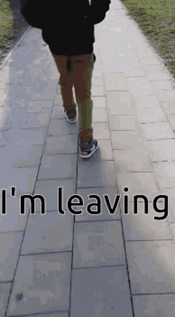 Dandasanta Walking Away GIF