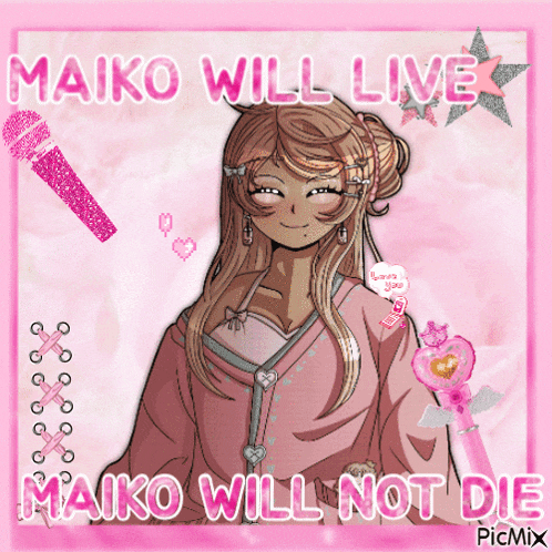 Danganronpa Antebellum Maiko Yuzuki GIF