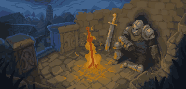 Dark Souls Bonfire GIF