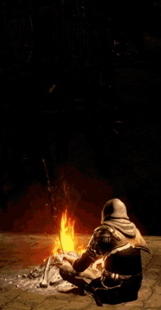 Dark Souls Bonfire GIF