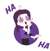 Darkviktory Haha Sticker
