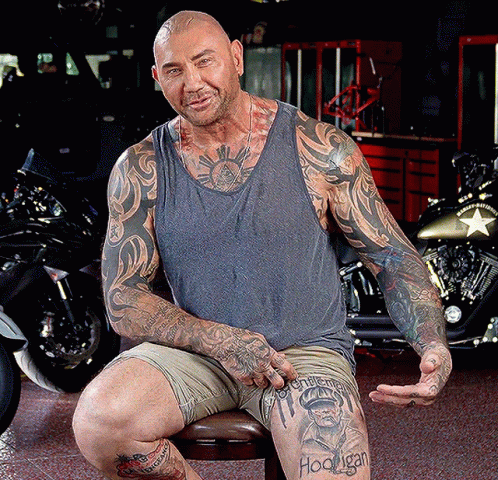 Dave Bautista Dave Batista GIF
