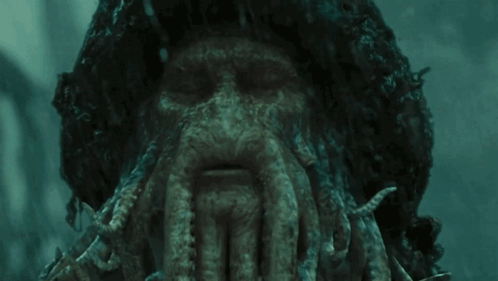 Davy Jones Pirates Of The Caribbean GIF