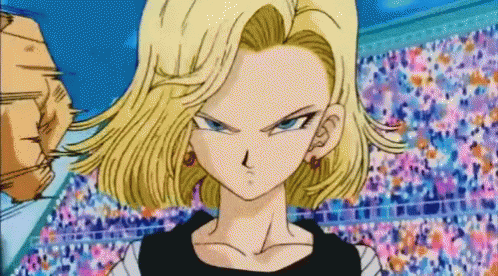 Dbz Android18 GIF