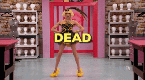 Dead Gymnast GIF