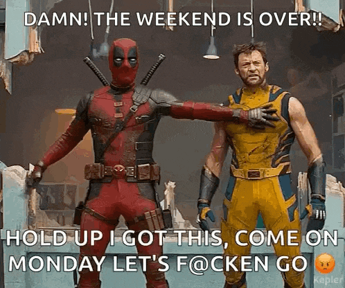 Deadpool And Wolverine Go Go GIF