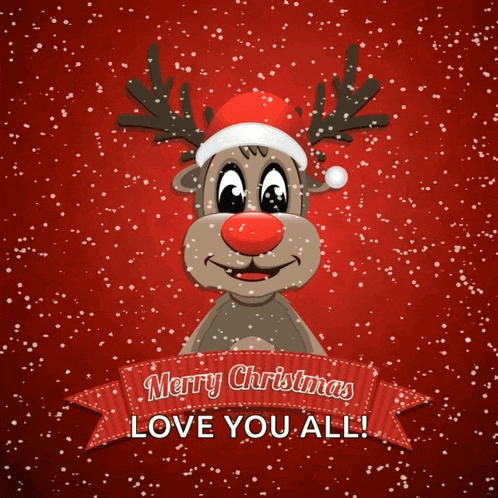 Deer Merrychristmas GIF