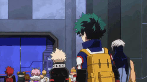Deku Hello Izuku Midoriya GIF