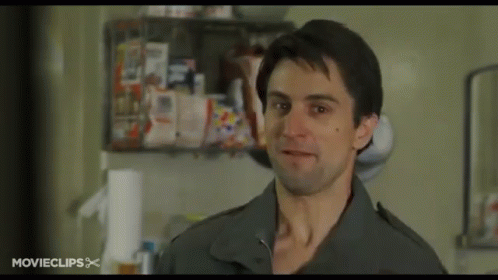 Deniro Talking To Me GIF