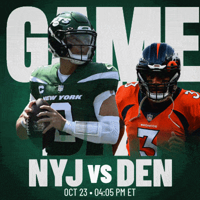 Denver Broncos Vs. New York Jets Pre Game GIF