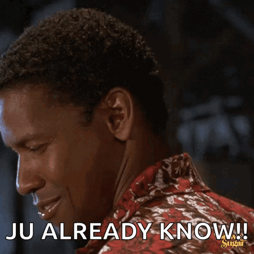 Denzel Washington My Man GIF