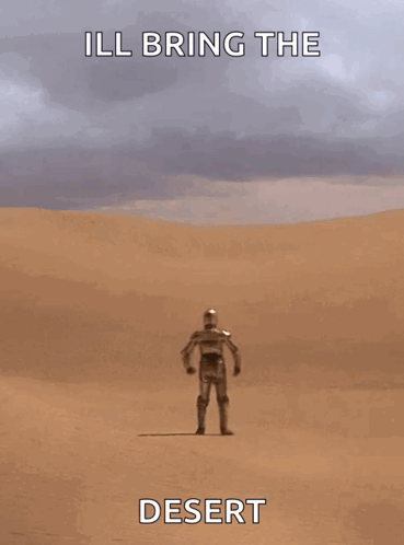 Desert C3po GIF