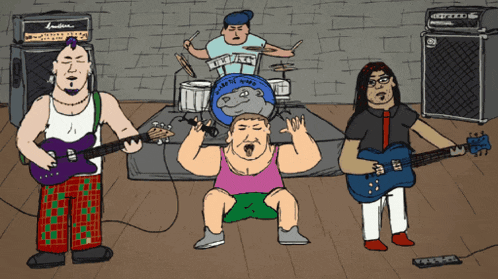 Diabetic Hippo Sick Animation GIF