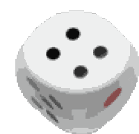 Dice Free Sticker