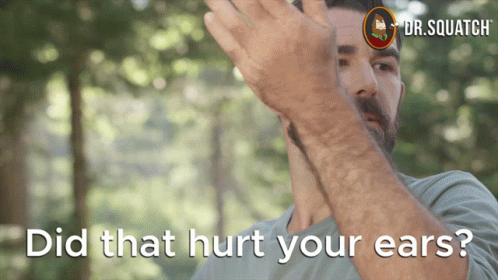 Did That Hurt Your Ears Did It Hurt Your Ears GIF