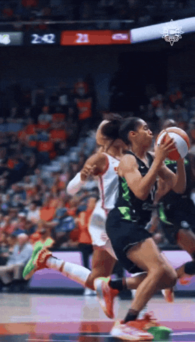 Dijonai Carrington Connecticut Sun GIF