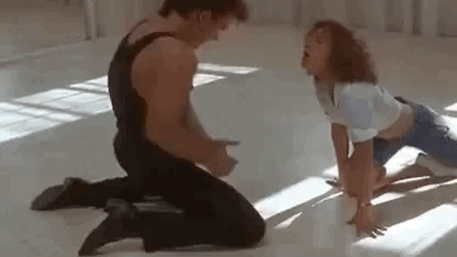 Dirty Dancing Patrick Swayze GIF