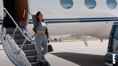 Disembark Private Jet GIF