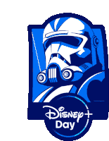 Disney Plus Anniversary Storm Trooper Sticker