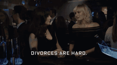 Divorces Are Hard. So Are Marriages. GIF