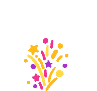Diwali Firecrackers Burst And Sparkle Sticker