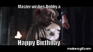 Dobby Harry Potter GIF