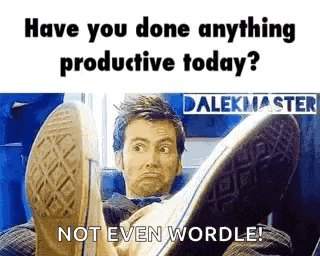 Doctor Who Productive GIF